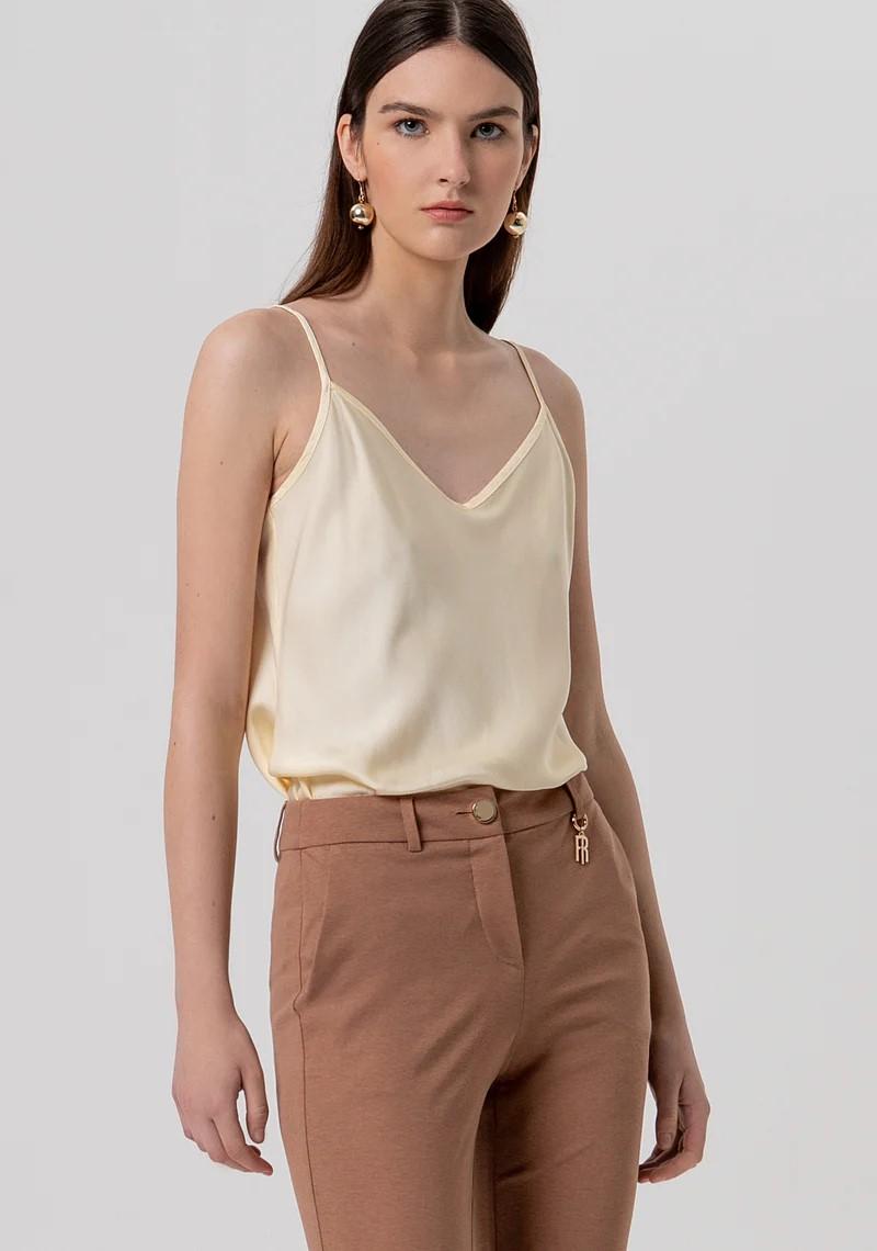 FRACOMINA PANTALONE PUNTO MILANO MODELLO CHINO ALLA CAVIGLIA FR26SV4003W51501 M07 Fracomina Preview 