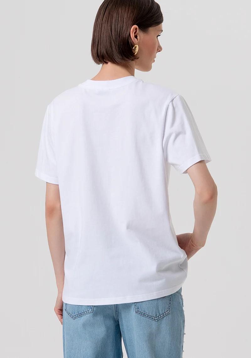 fRACOMINA T-SHIRT OVER SIZE CON LOGO RICAMATO FR26ST3008J40001 278 Fracomina Preview 