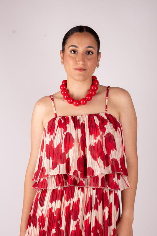 Lumina Top crop a balze plissè LD2696 01 LUMINA 