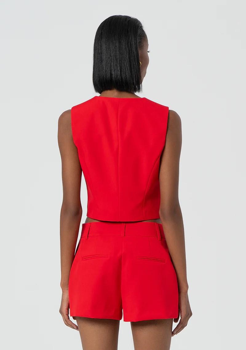 Fracomina Gilet cropped FR25SJ5009W42901 234 Fracomina Preview 