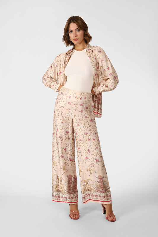 Dixie Pantalone palazzo fantasia PDCAJEMA 01 Dixie 