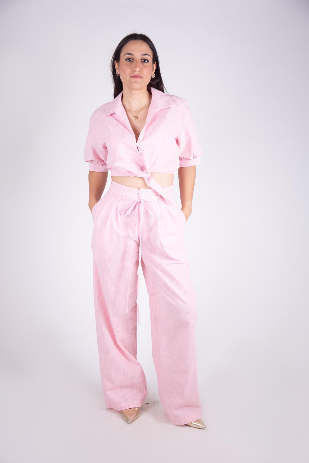 Lumina Camicia crop nodo L8661 01 LUMINA 