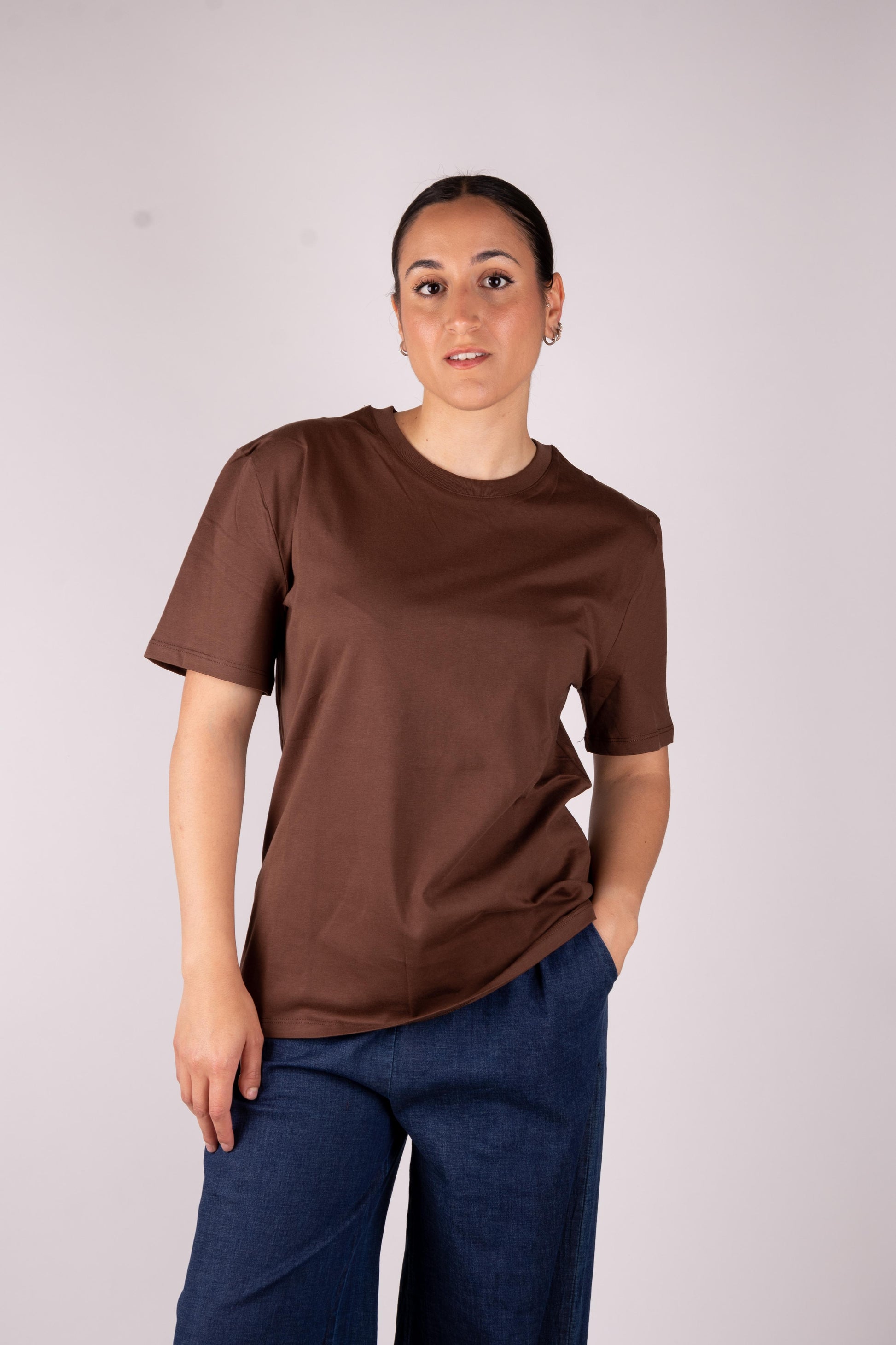 Lumina T-shirt basic cotone unito L8869 11 LUMINA 