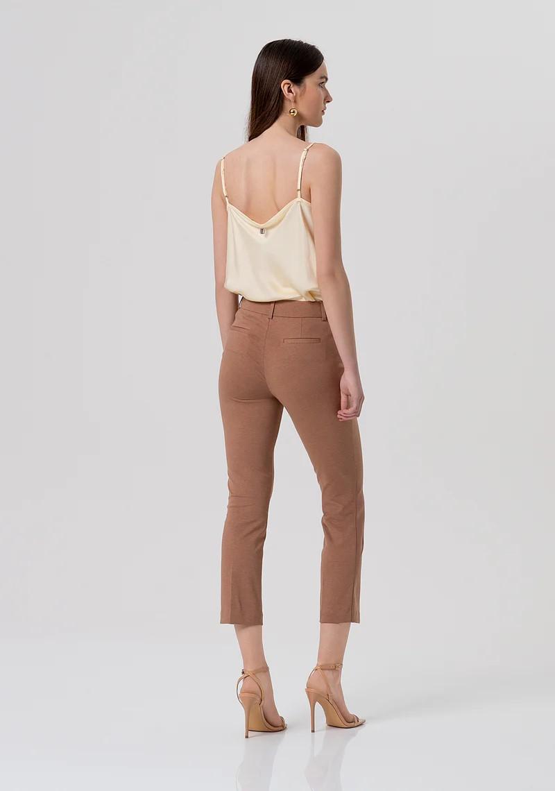 FRACOMINA PANTALONE PUNTO MILANO MODELLO CHINO ALLA CAVIGLIA FR26SV4003W51501 M07 Fracomina Preview 