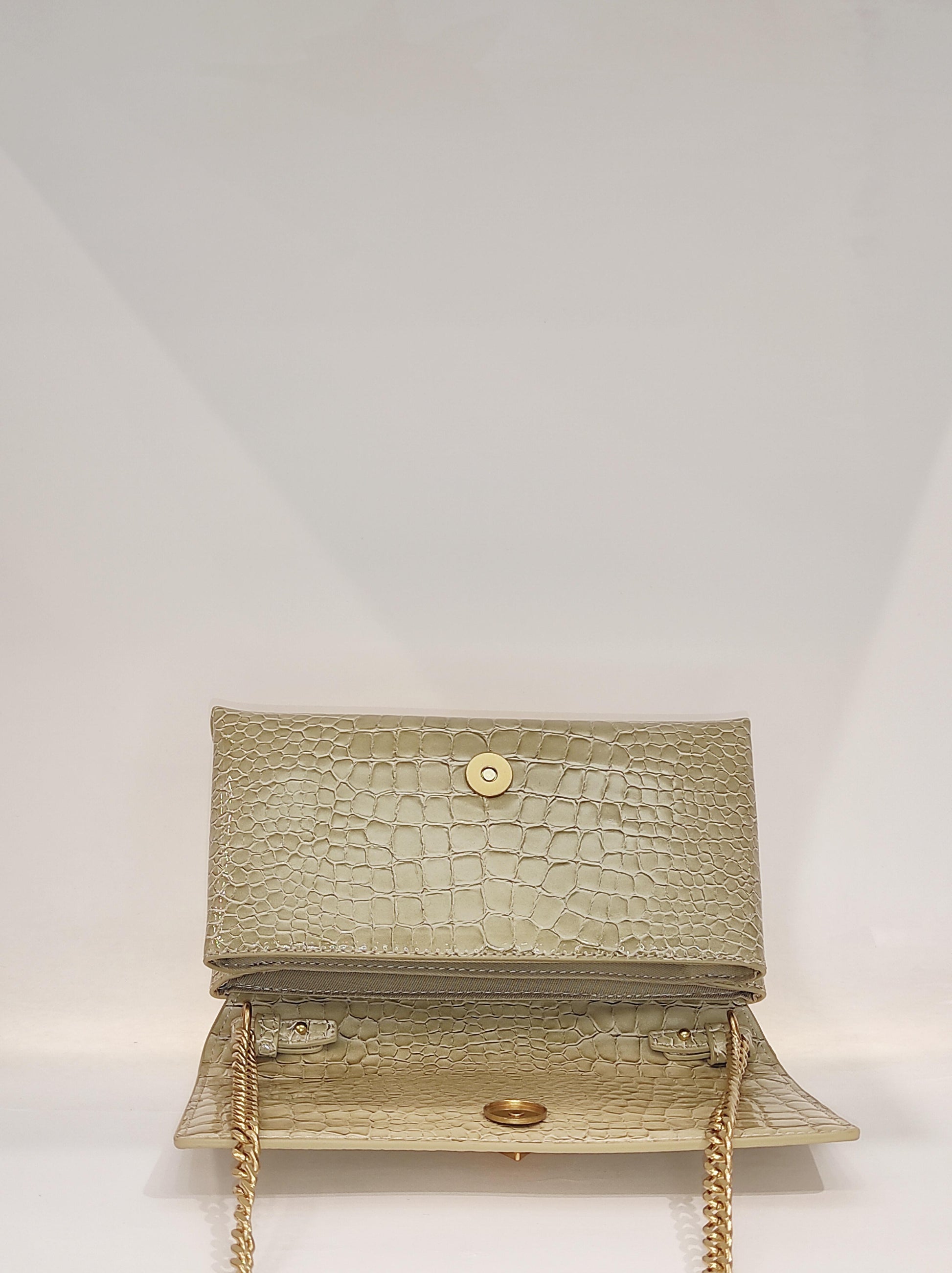 Vicolo Shibuya Tracollo in vernice stampa cocco XF0013 01 Vicolo 