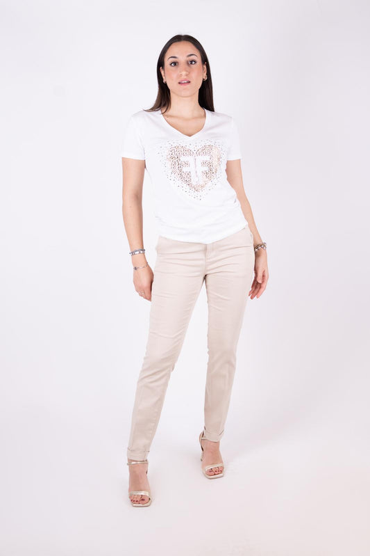 Fracomina Pantalone Chinos FP24SV4001W42001 251 Fracomina Jeans 