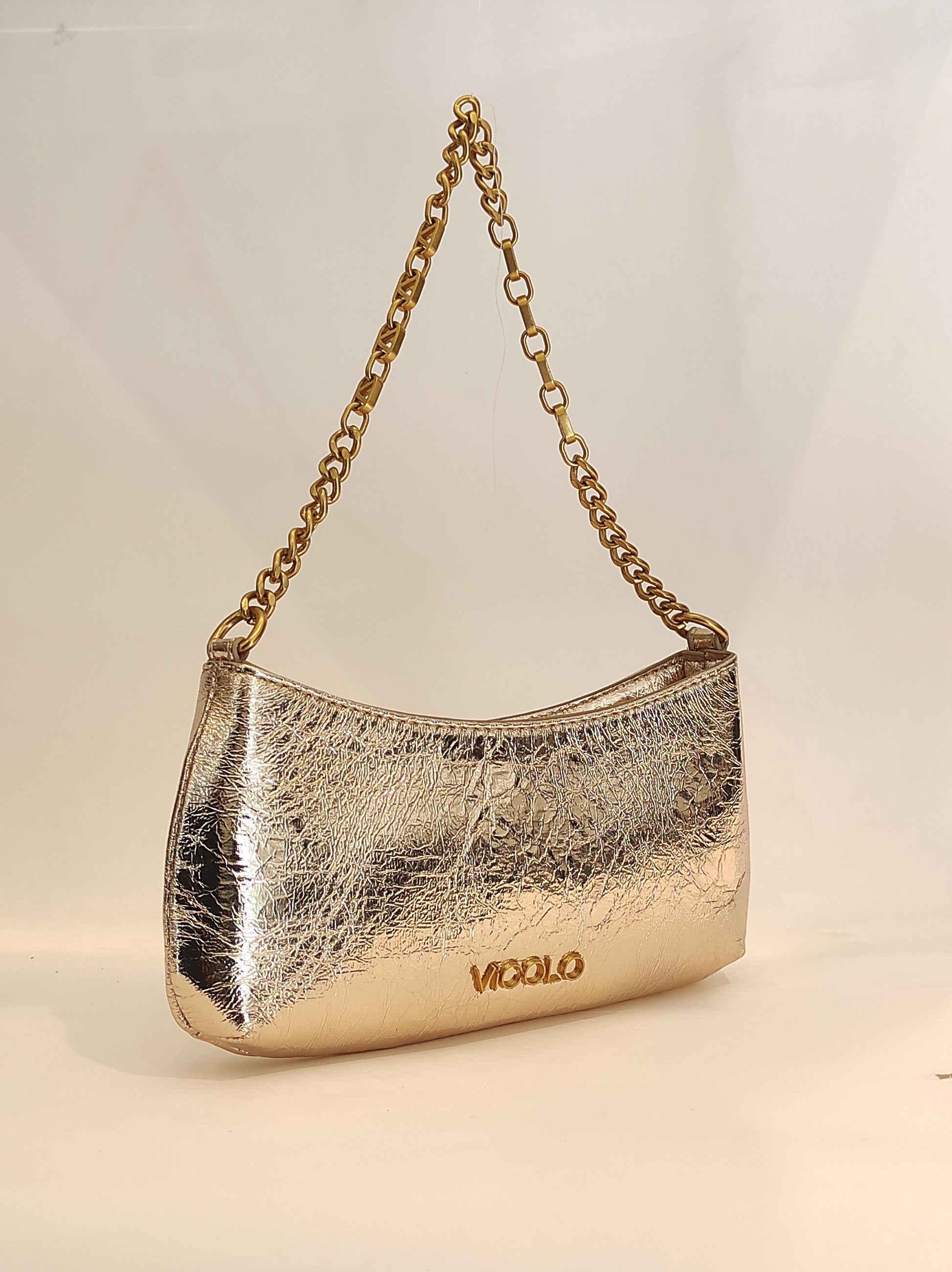 Vicolo Borsa a spalla metallic mirror XF0009 01 Vicolo 