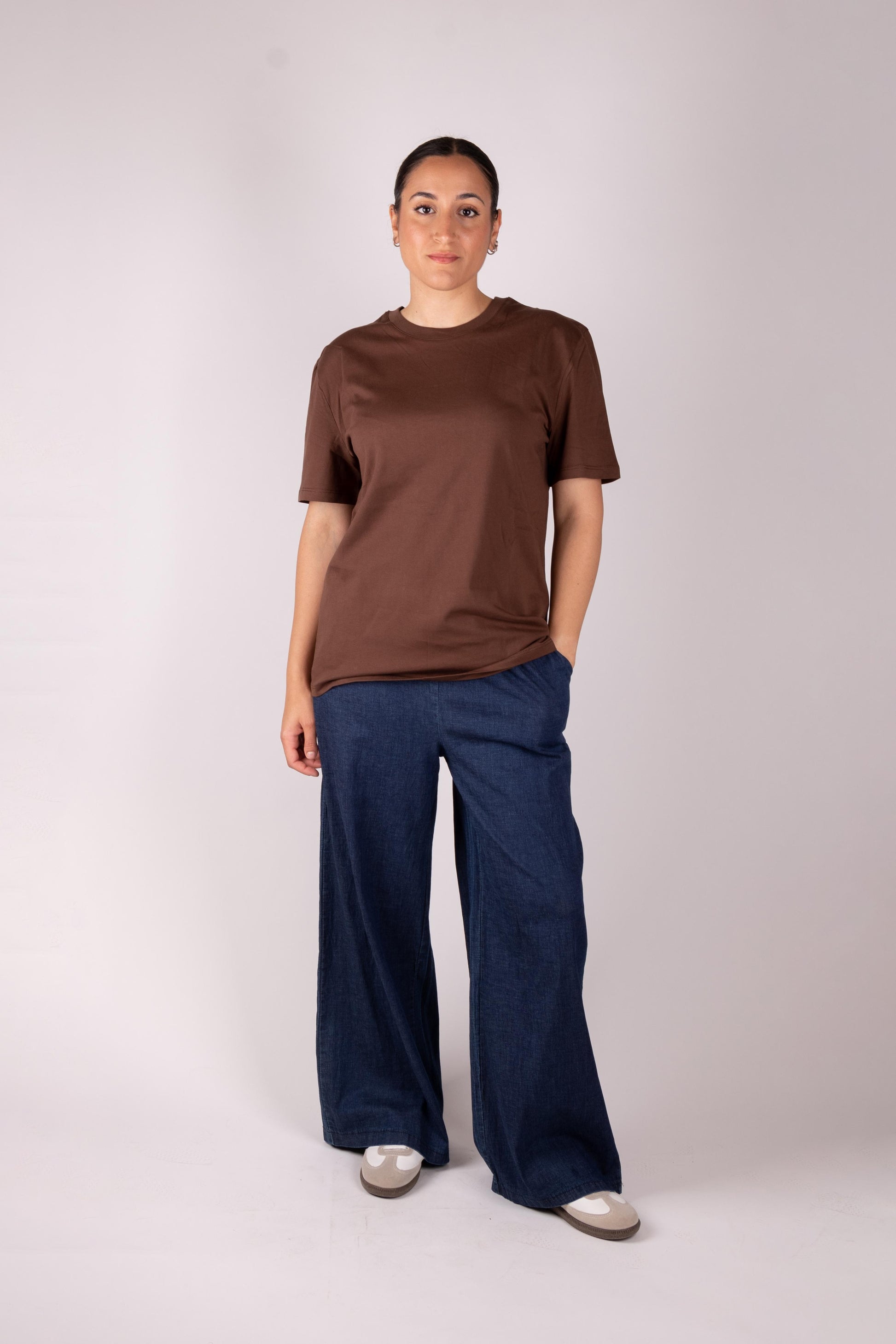 Lumina T-shirt basic cotone unito L8869 11 LUMINA 