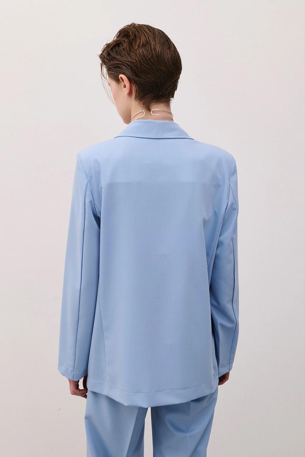 TWO WAY BLAZER DOPPIOPETTO OVERSIZE WGIA26SGR320 02 TWO WAY 