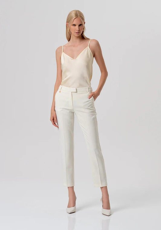 FRACOMINA PANTALONE MODELLO CHINO ALLA CAVIGLIA FR26SV4002W42901 B59 Fracomina Preview 