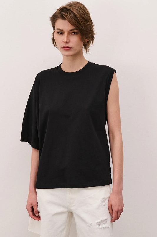 TWO WAY T-SHIRT IN COTONE MONOSPALLA TS26SGI42 03 TWO WAY 