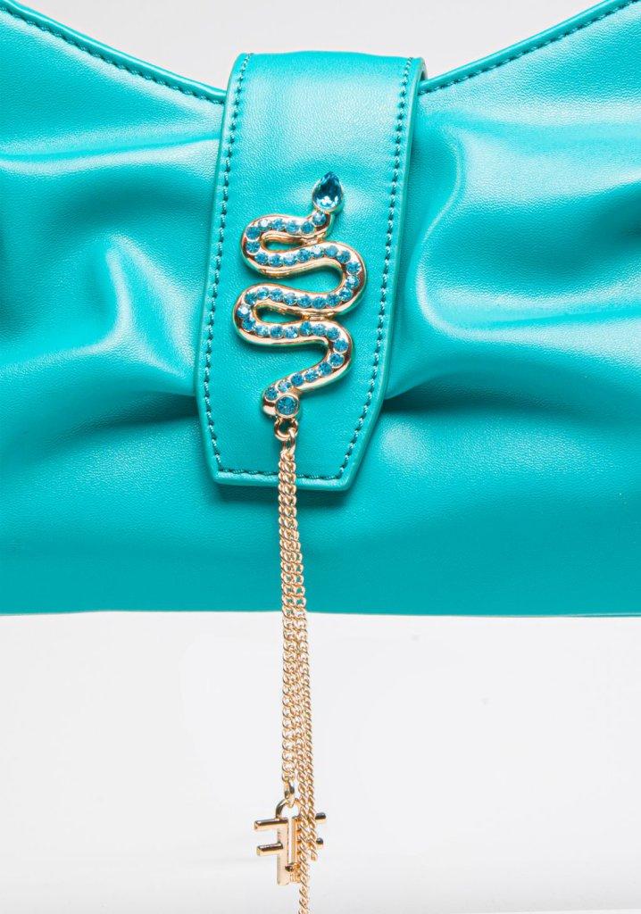 Fracomina clutch bag FQ24SB6003P41101 L37 Fracomina Gold 