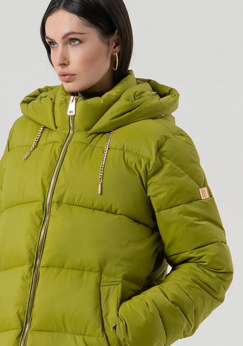 Fracomina Piumino lungo con spacchi laterali FR25WC3001O42301 813 Fracomina Preview 