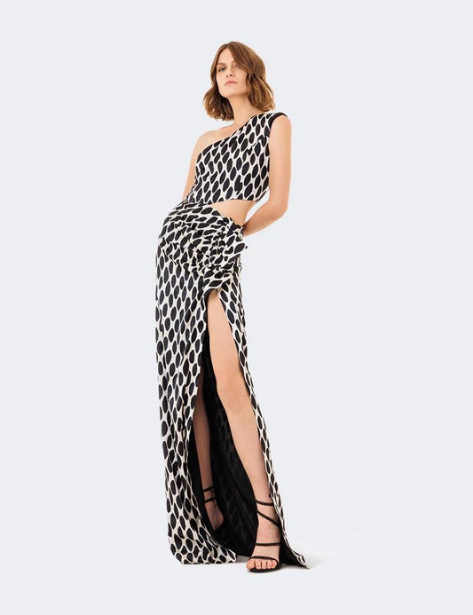Ji JIL Abito pois irregolare cut out JPE24AB3020RA0092 1277 Ji Jil 