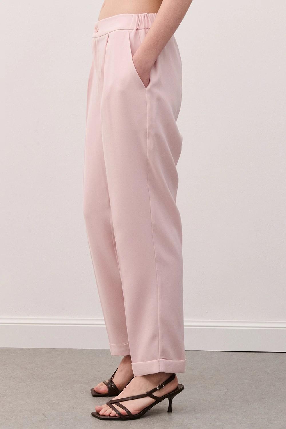 TWO WAY PANTALONE SIGARETTA CON RISVOLTO PA26SRO57CU 01 TWO WAY 