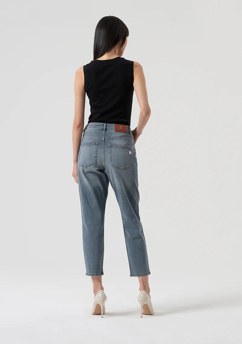Fracomina Jeans carrot denim blu grey FP25WVD005D46093 C41 Fracomina Jeans 
