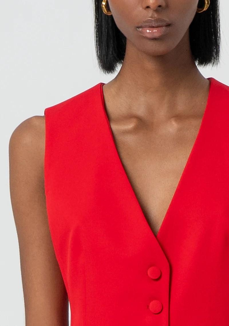 Fracomina Gilet cropped FR25SJ5009W42901 234 Fracomina Preview 