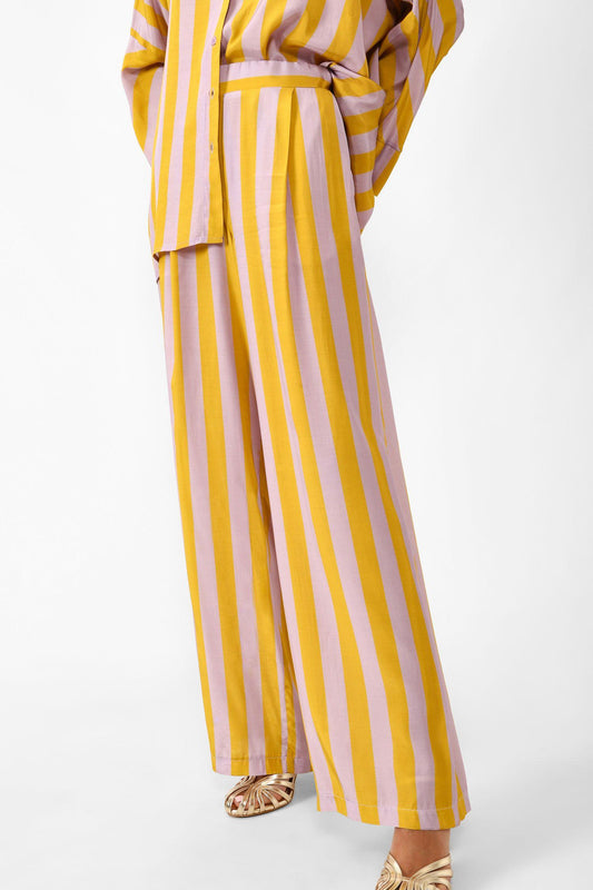 Dixie pantalone fluido strip PCVLJBOA 01 Dixie 