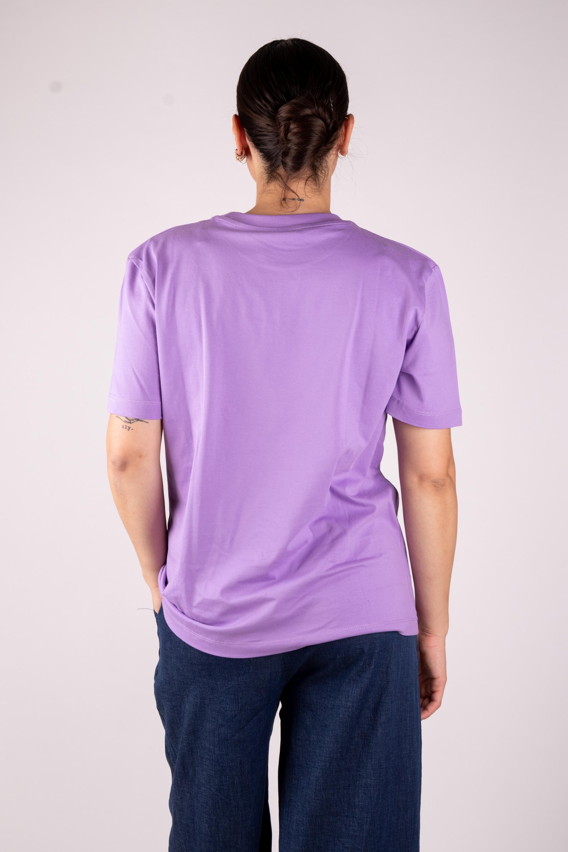 Lumina T-shirt basic cotone unito L8869 06 LUMINA 