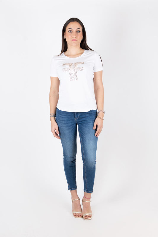 Fracomina Jeans Betty Cropped Shape Up FP000V9002D40402 349 Fracomina Jeans 