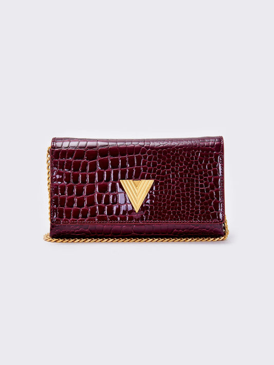 Vicolo Shibuya Tracollo in vernice stampa cocco XF0013 04 Vicolo 