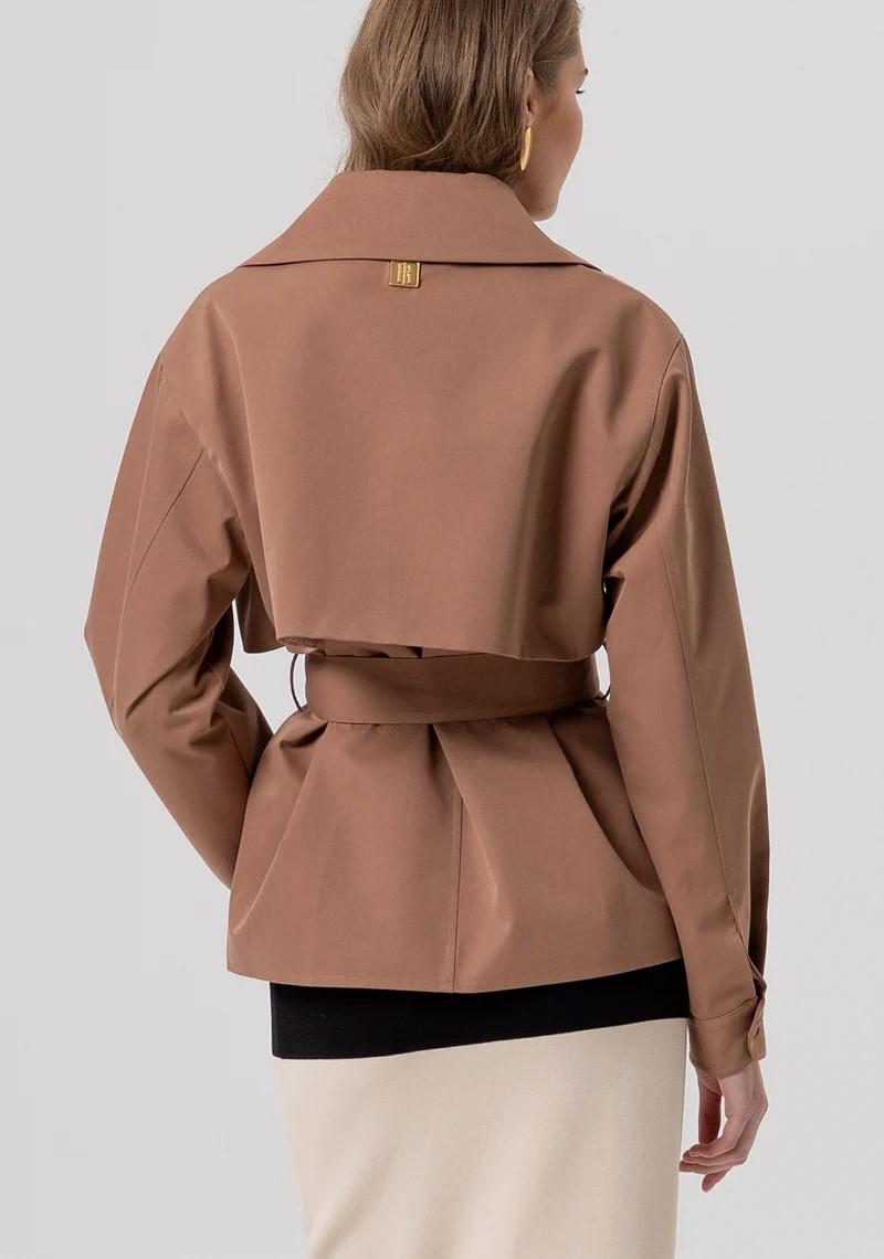 FRACOMINA  TRENCH OVERSIZE IN TESSUTO TECNICO FR26SC1005W44101 M07 Fracomina Preview 