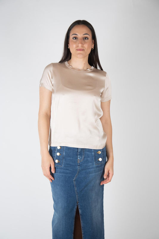 VIcolo T-shirt in raso TB0040 03 Vicolo 