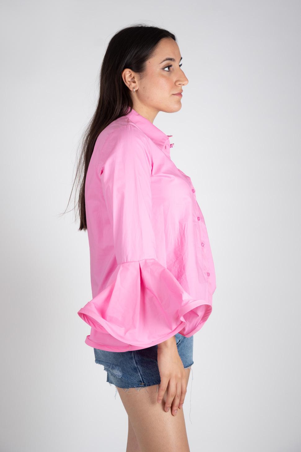 Lumina Camicia manica volant L8492 01 LUMINA 