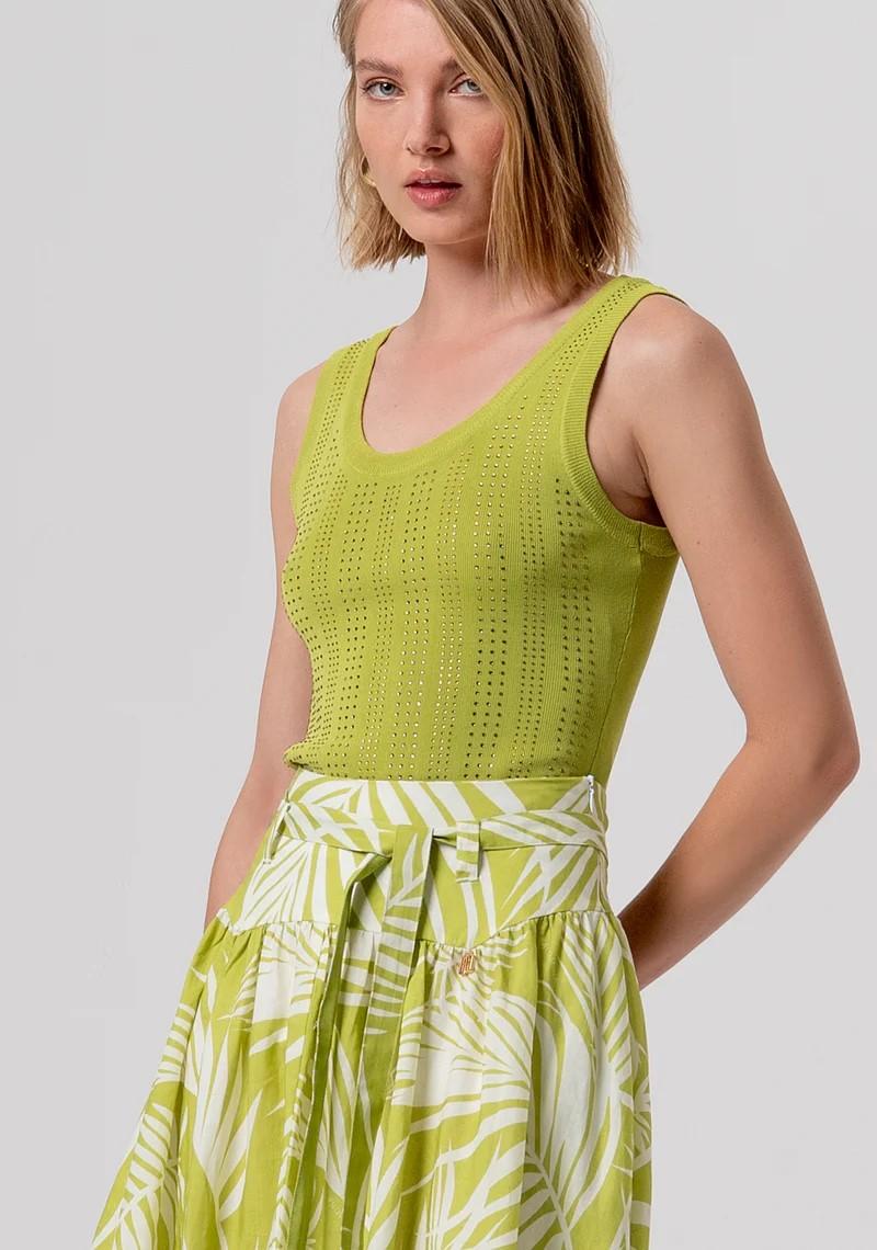 FRACOMINA GONNA AMPIA STAMPA BOTANICAL FR26SG2008W835R8 M36 Fracomina Preview 