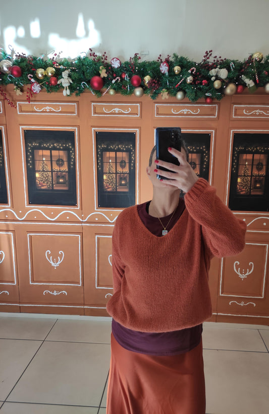 Chili Scollo a V basic oversize 6002 10 Chili 