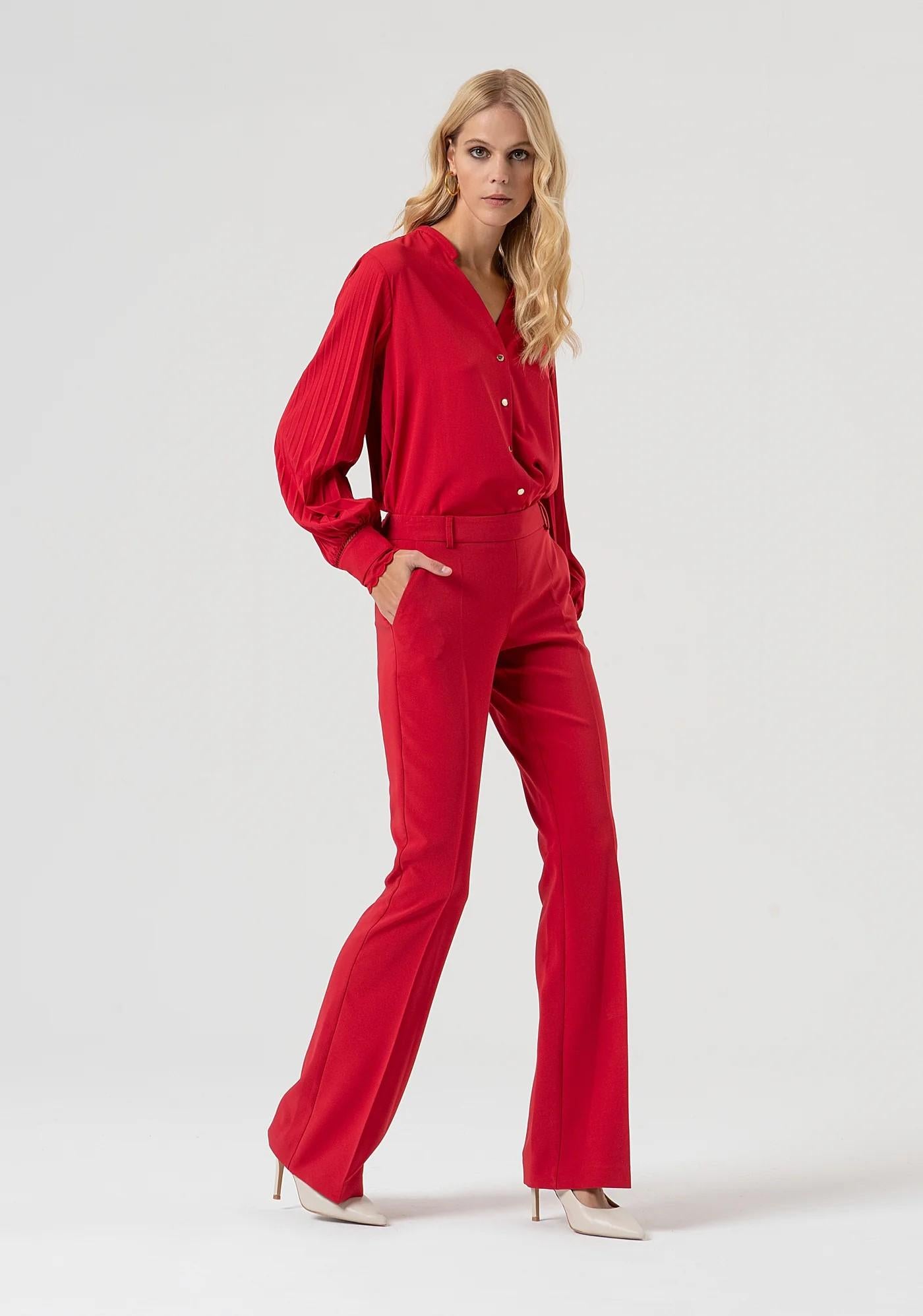 FRACOMINA PANTALONE BOOTCUT STRETCH FR25WVA004W42901 T51 Fracomina Preview 