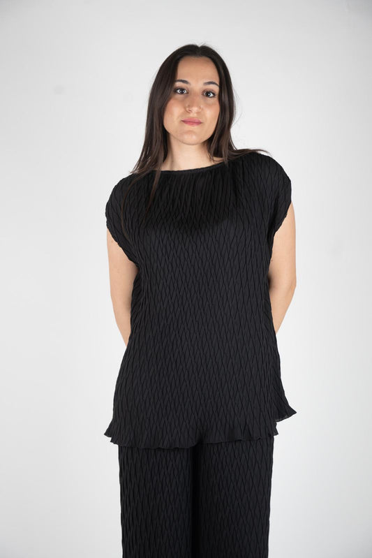 Ji Jil Blusa plissè irregolare JPE24BL2470GG0047 0002 Ji Jil 