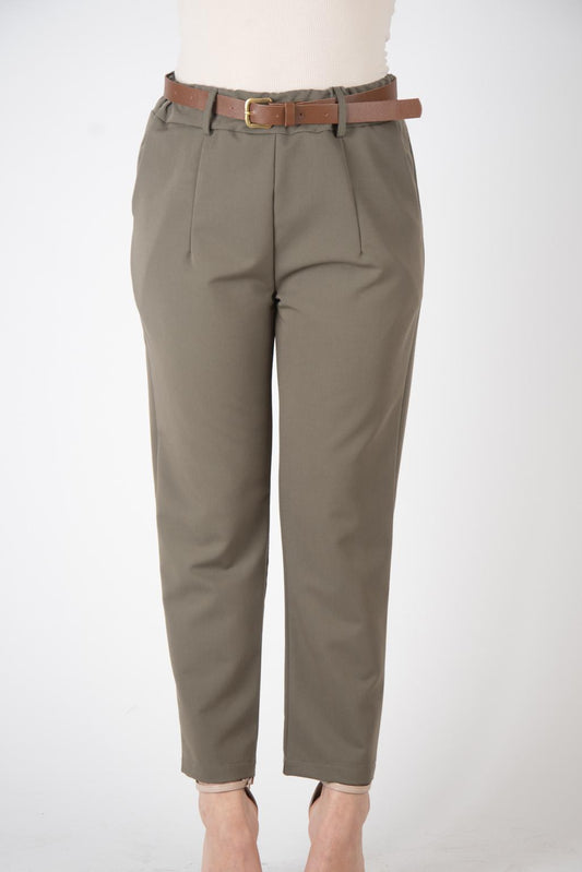 Susy Mix Pantalone a sigaretta con cintura 24100F 01 Susy Mix 