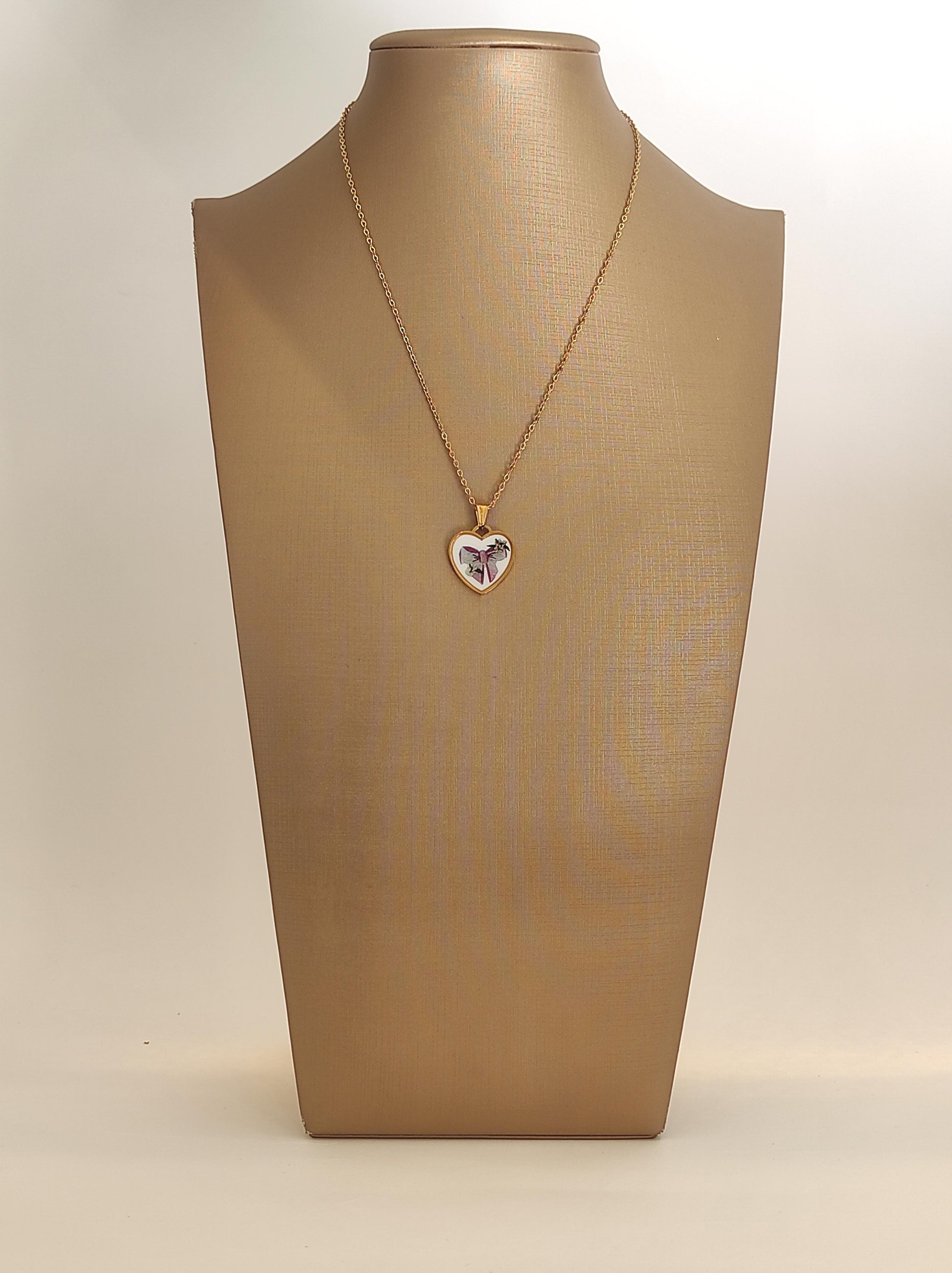 CHILI Collana Pendente cuore con disegno COLLANA 09/A25 01 Chili 