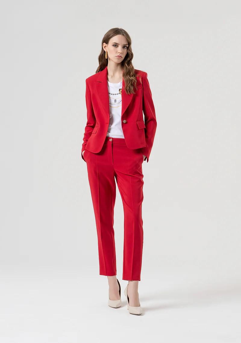 Fracomina T-Shirt logo con strass e fiocco FP25WT3004J401N5 278 Fracomina Jeans 