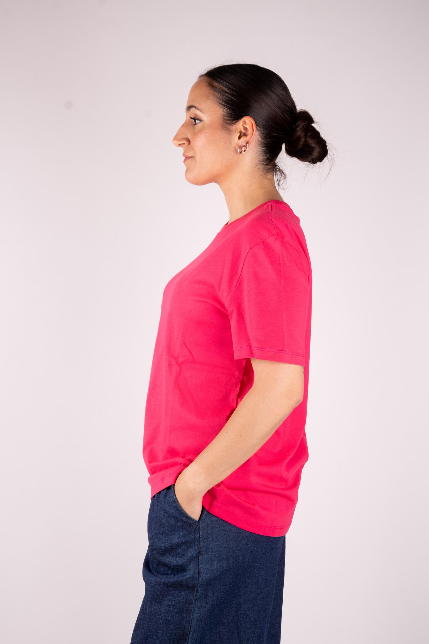 Lumina T-shirt basic cotone unito L8869 10 LUMINA 