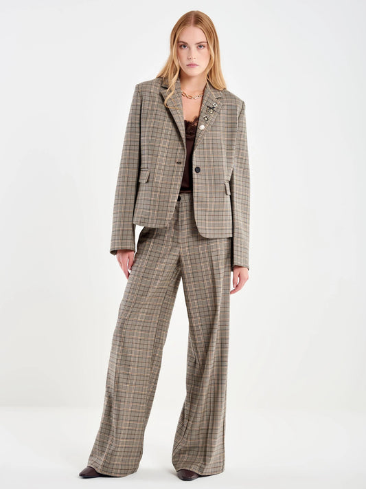 Vicolo Giacca oversize Galles con spilli TF1164 01 Vicolo 