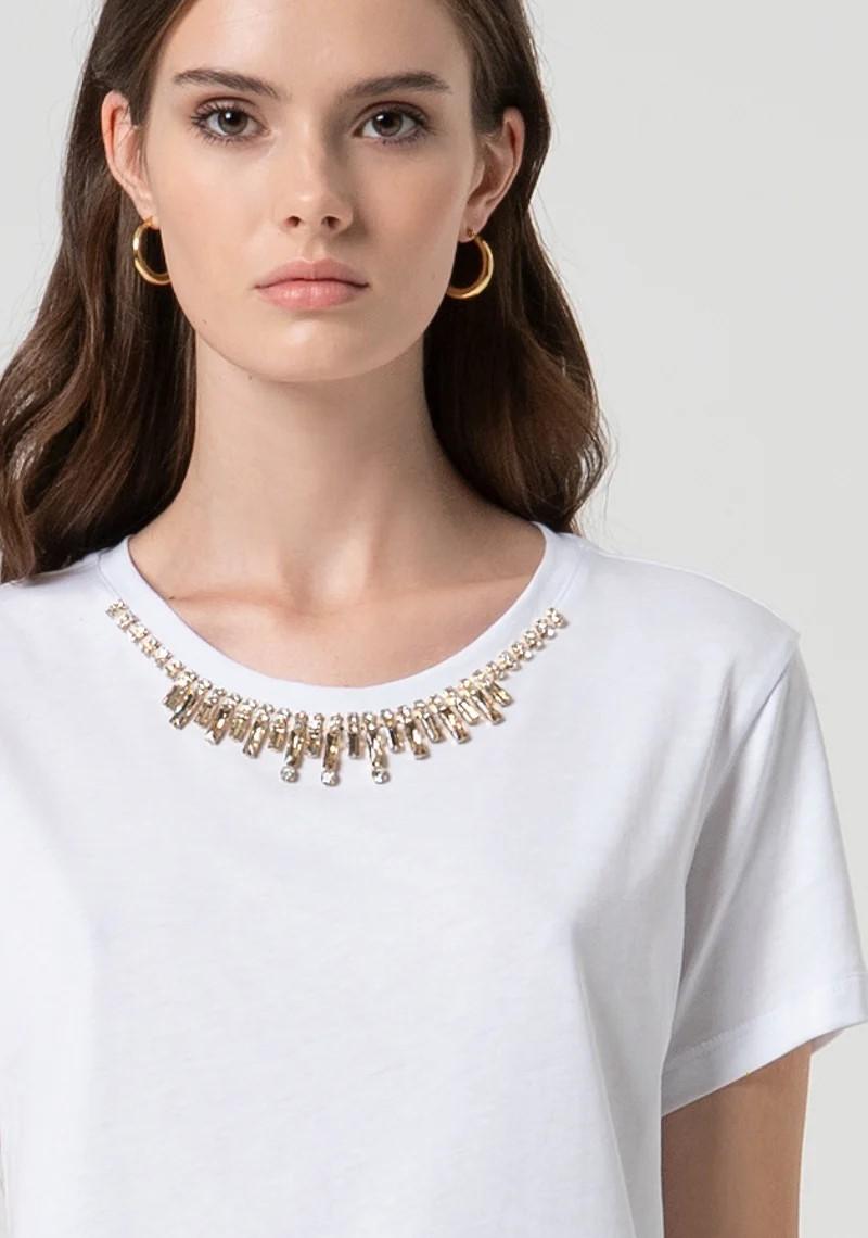 Fracomina T-shirt collana FS25ST3002J400R9 278 Fracomina Main 