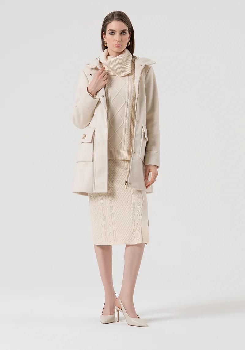 FRACOMINA GONNA IN MAGLIA MIDI PUNTO TRECCIA FR25WG4007K50201 508 Fracomina Preview 