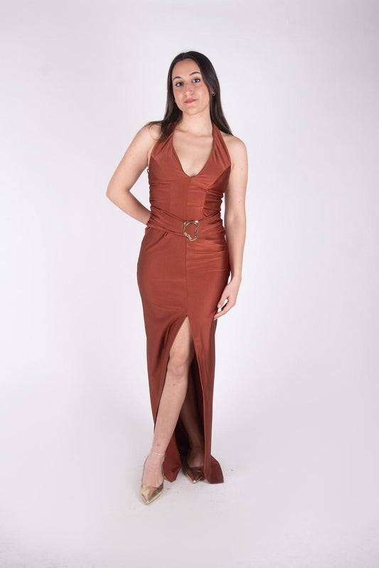 Ji Jil Abito lungo scollo all'americana JPE24AB0230JE01119 0031 Ji Jil 