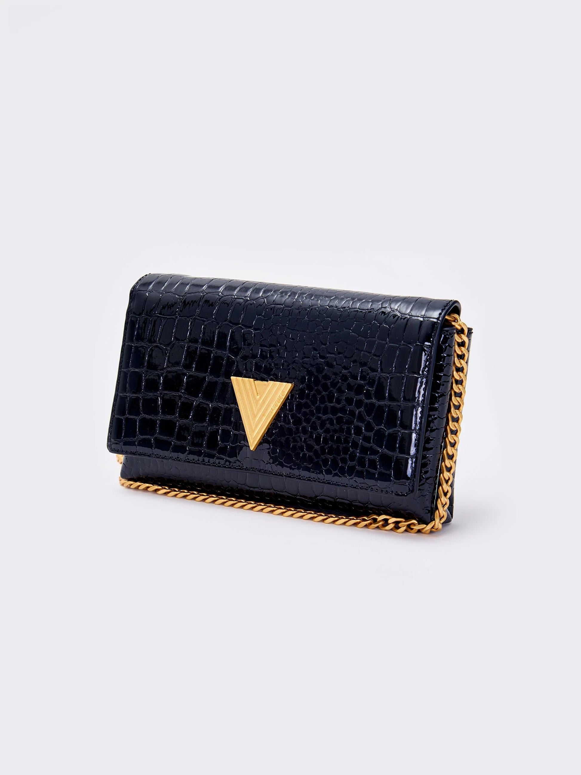 Vicolo Shibuya Tracollo in vernice stampa cocco XF0013 02 Vicolo 