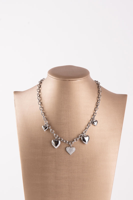 Chili Collana charm cuori COLLANA 04/25 02 Chili 