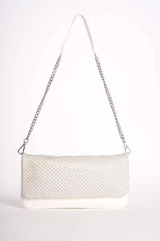 FRACOMINA BORSA CLUTCH CON CRISTALLI E TRACOLLA STACCABILE FA26SB6001P457J9 511 Fracomina Bags 