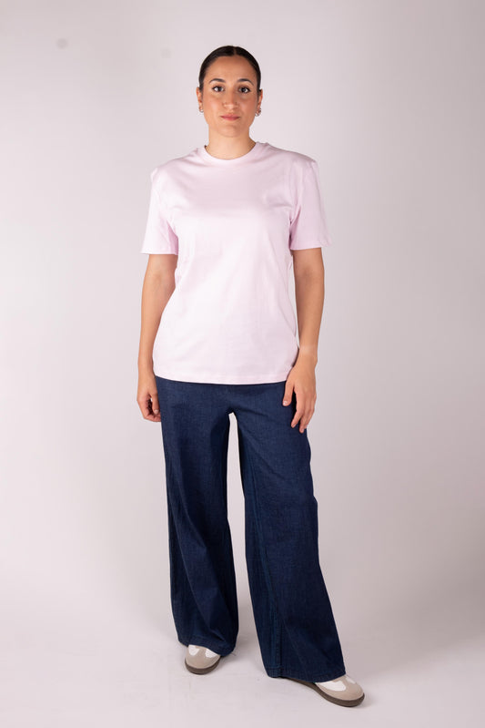 Lumina T-shirt basic cotone unito L8869 01 LUMINA 