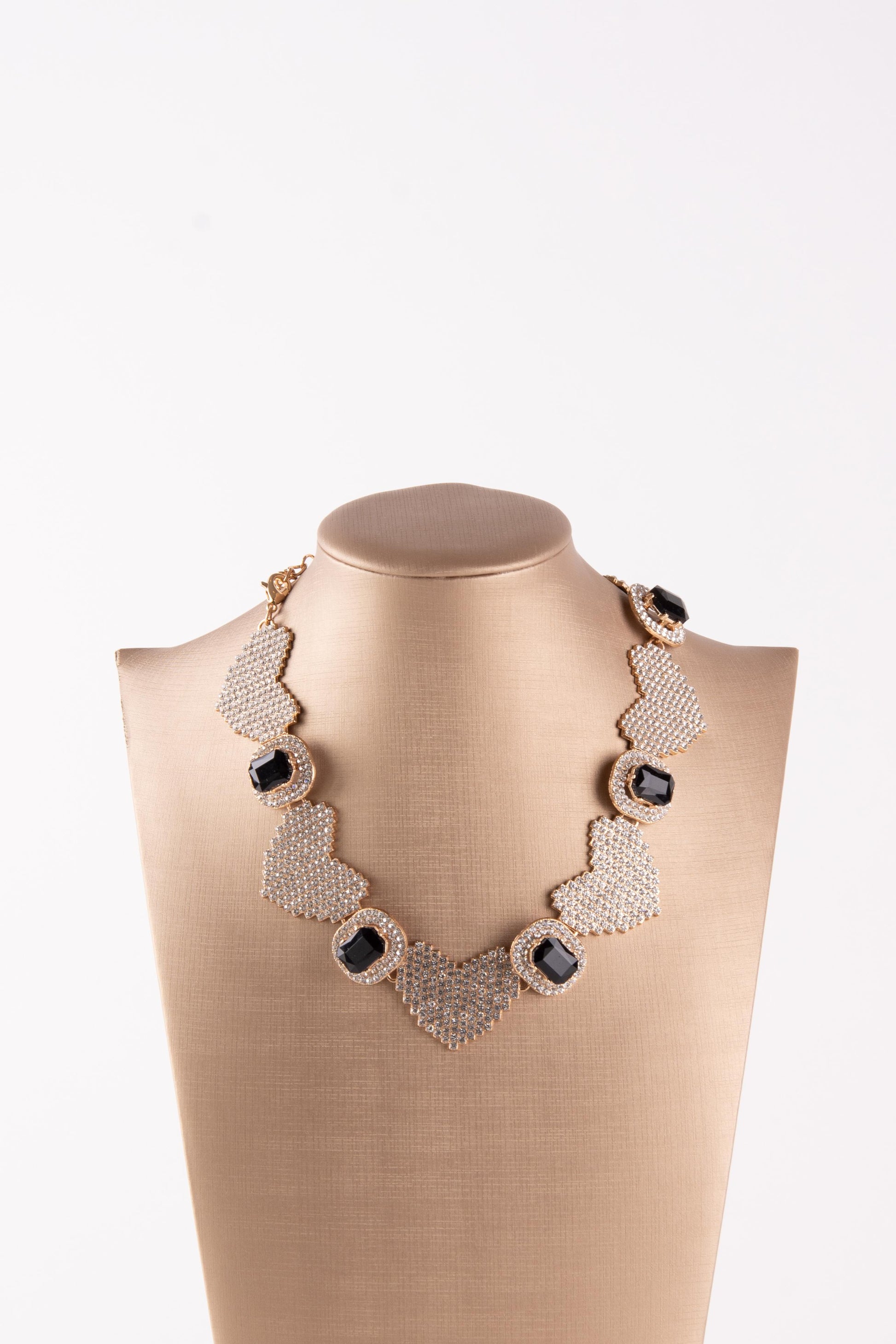 Chili Girocollo cuori strass e pietra COLLO CUORI/S 01 Chili 