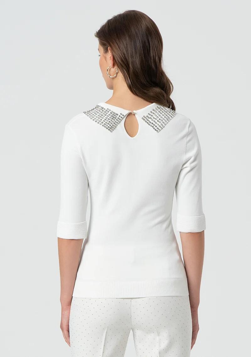 Fracomina Polo collo strass FR25ST7007K414R9 108 Fracomina Preview 