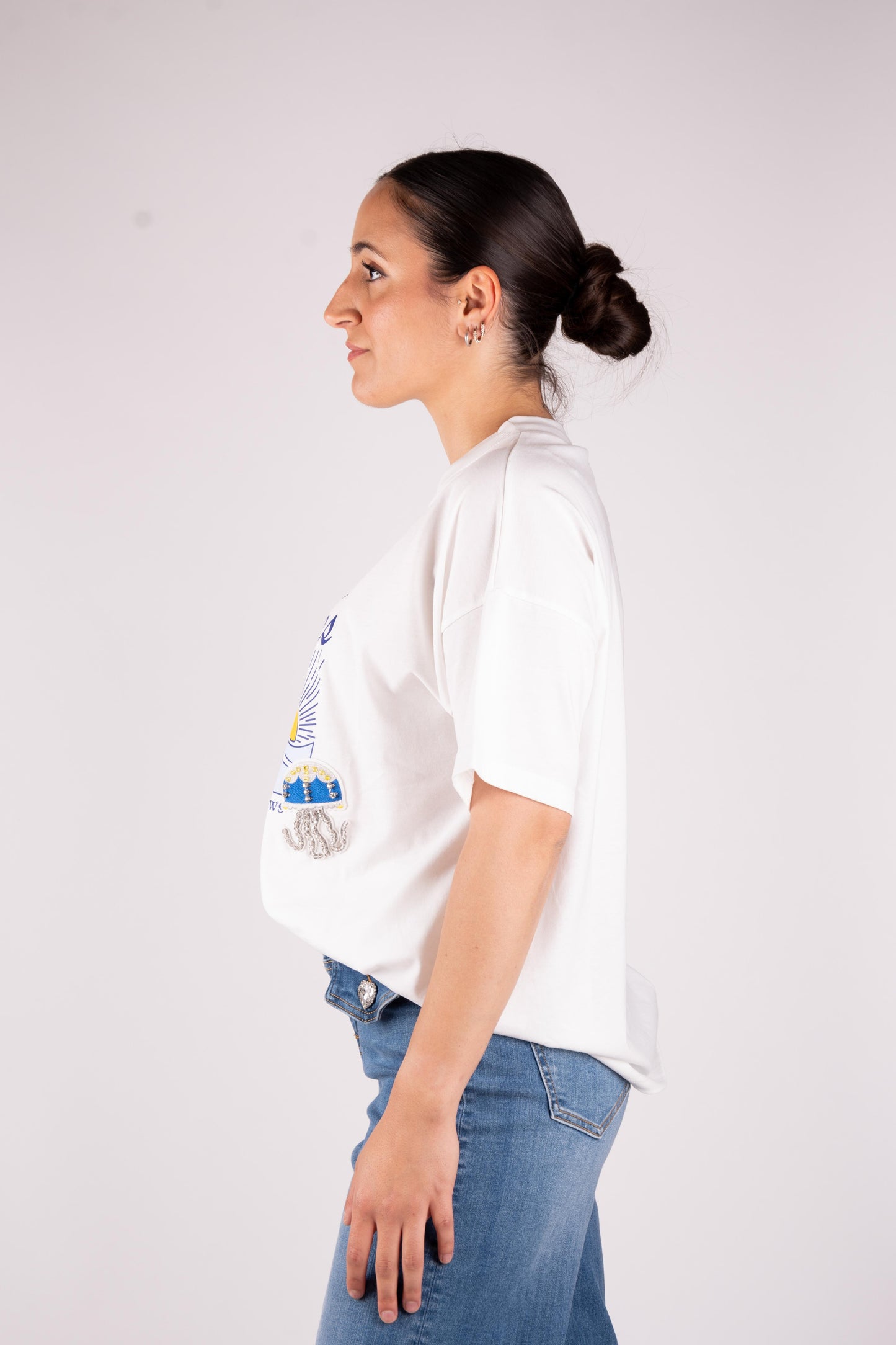 Vicolo T-Shirt "Life Comes in Waves" RD0913 01 Vicolo 