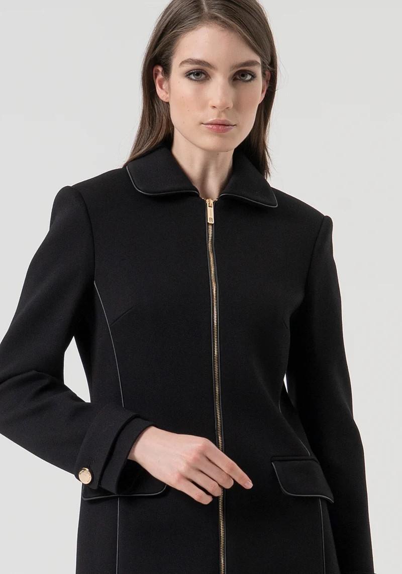 Fracomina Cappotto slim con zip FR25WC1006W809W4 053 Fracomina Preview 