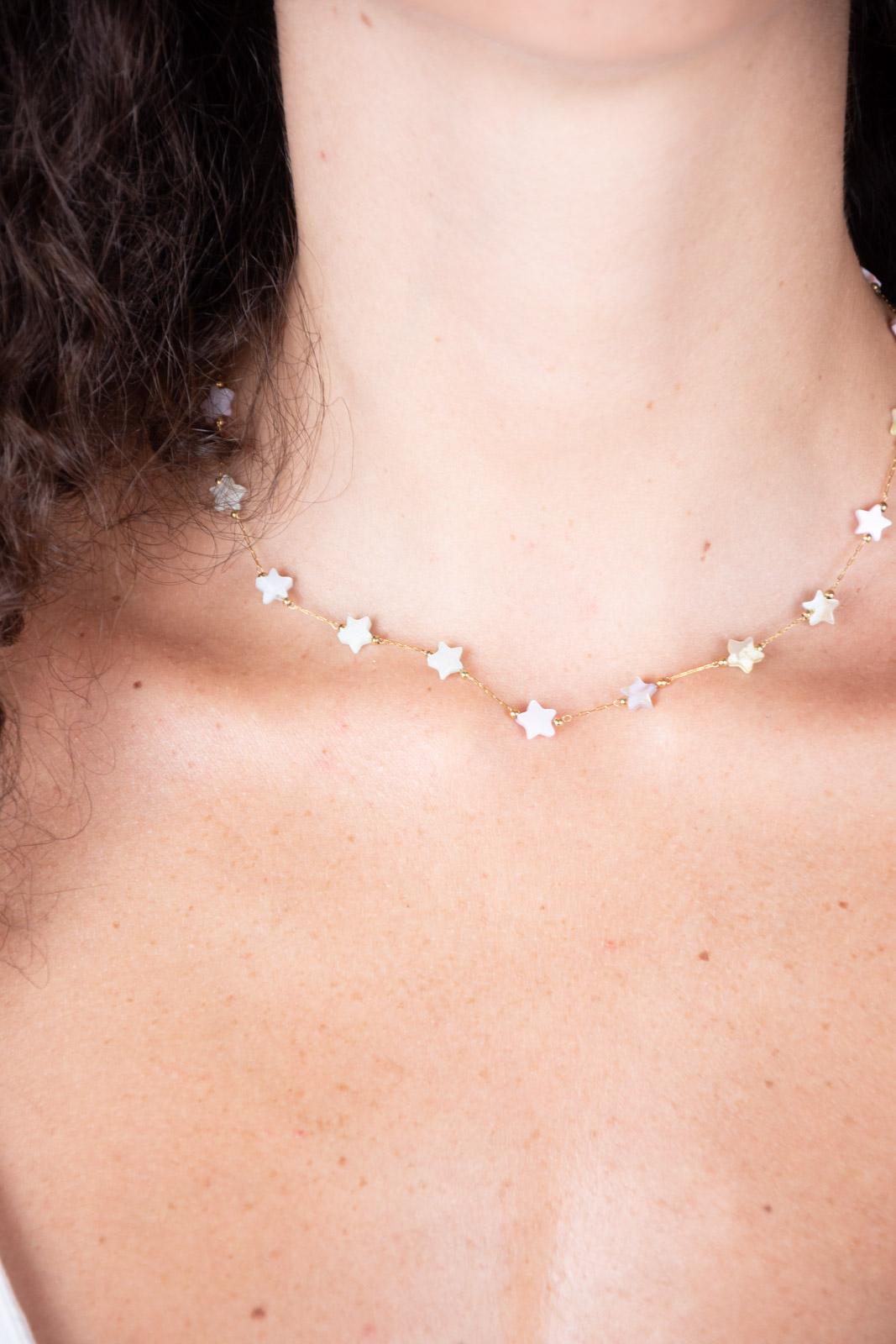 Chili Collana stelle pastello COLLANA 004 01 Chili 