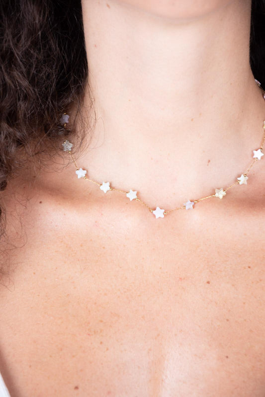 Chili Collana stelle pastello COLLANA 004 01 Chili 